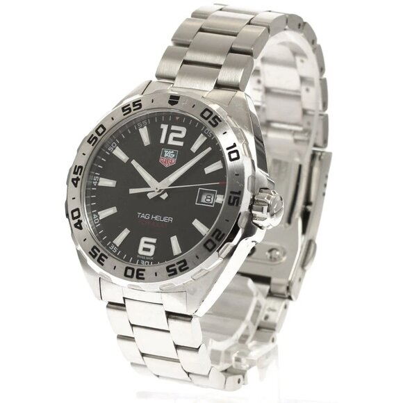 TAG HEUER Formula 1 WAZ1112 Date Black Dial Quartz Men's Watch_889609 - Picture 1 of 6
